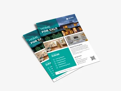 Real Estate Flyer booklet branding brochure brochure design design flyer graphic graphic design illustration real estate flyer