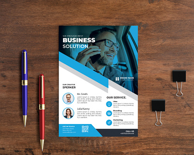 Business Flyer booklet branding brochure brochure design business flyer design flyer graphic graphic design illustration