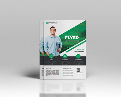 Corporate Flyer booklet branding brochure brochure design corporate flyer design flyer graphic graphic design illustration