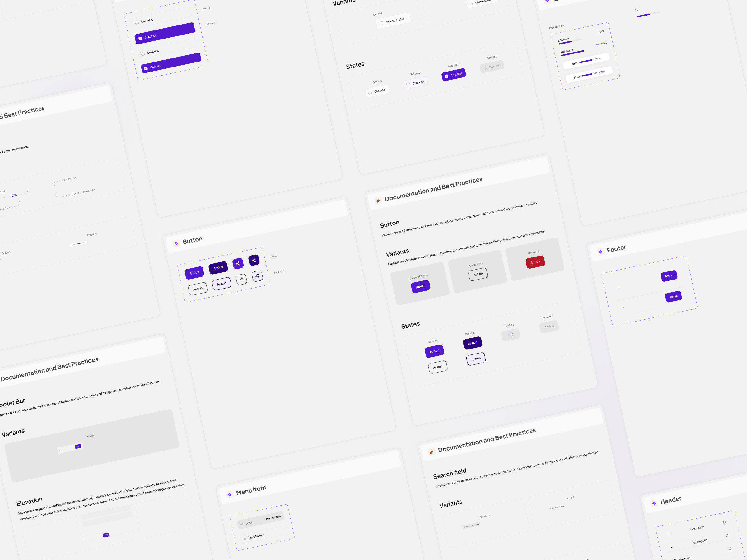 Design System Travel Checklist App app checkbox checklist components design system destination mobile mobile app style guide travel travel app trip ui ui kit ux