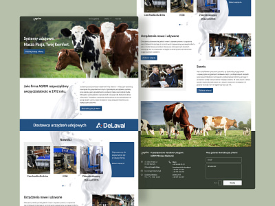 Agrim website agriculture cow design graphic design landing page ui ux web website