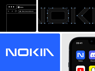Nokia — Logo Redesign animation brand brand identity branding clean concept design graphic design illustration lettermark logo logomark logotype minimal modern motion graphics simple typography ui visual identity