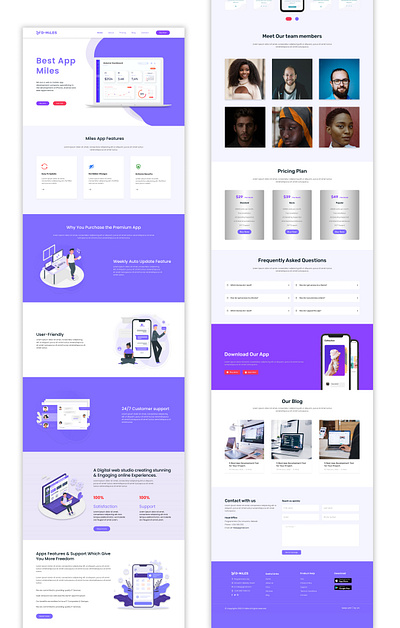 WebApp Landing Page UI business figma graphic design marketing product design ui user experience user interface ux