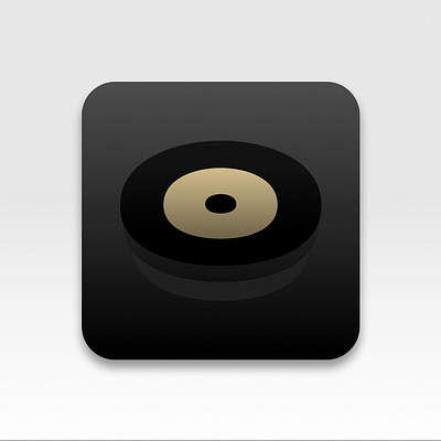 Opulent Vinyl 3d app app icon figma icon mobile design record ui ux vinyl