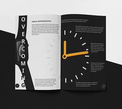 Editorial Design: Apple Watch Magazine apple apple design apple watch booklet clean editorial editorial design layout magazine minimal mockup modern print printdesign time typography ui ux watch