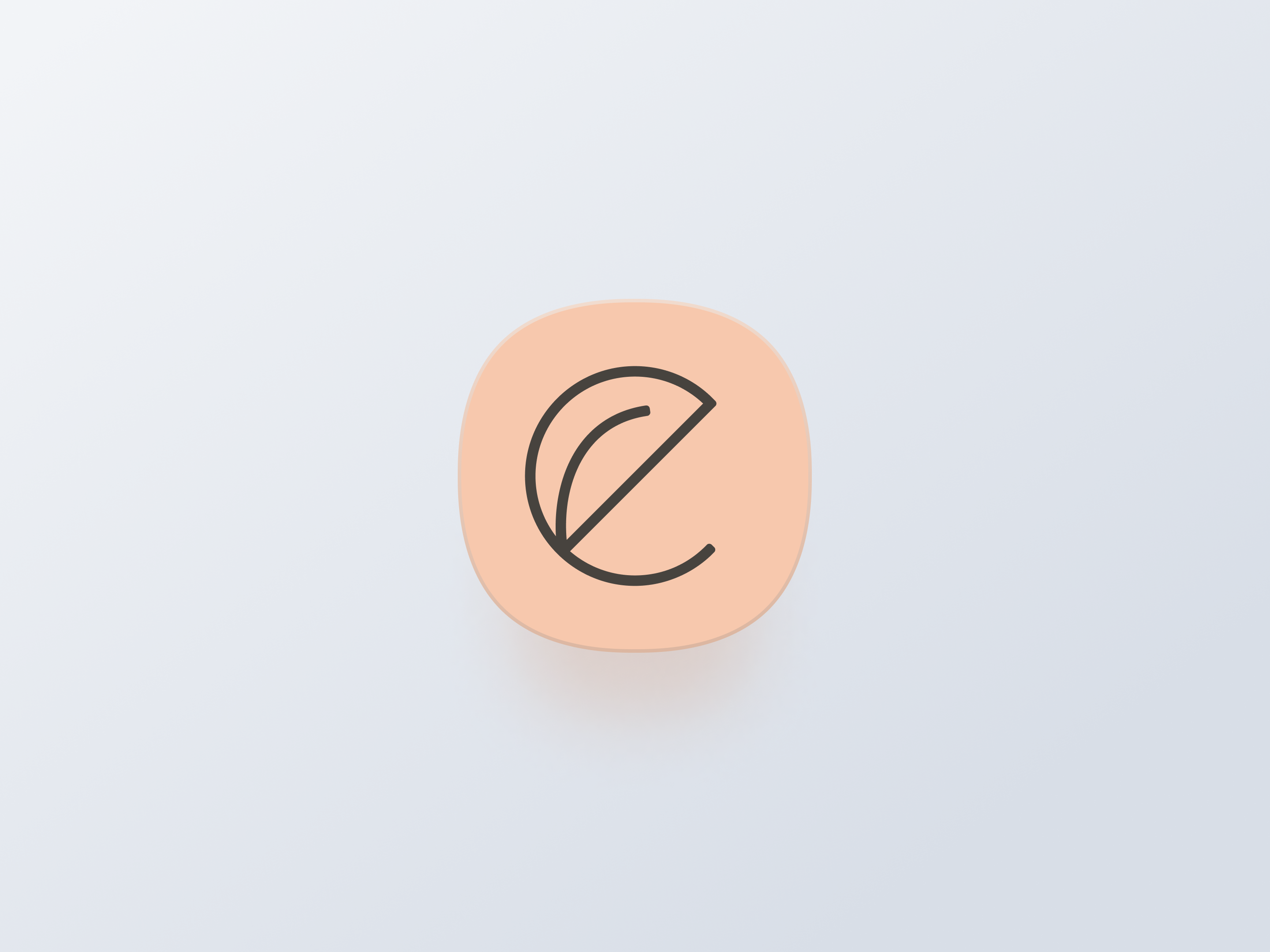 Ceremonies decoration company: branding design brand decoration delicate design encantar graphic design leaf lightness logo natural vector wedding