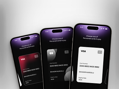 Customizable Card Checkout Screen checkout credit card customizable card design mobile mobile app mobile design ui ux