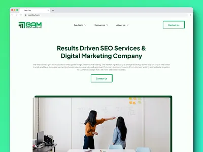 Marketing Website Landing Page design figma landing landing page marketing ui uiux uiuxdesign web webdesign website