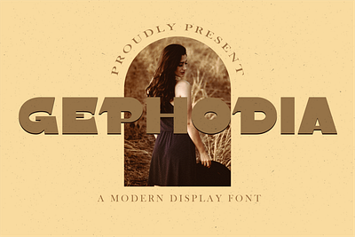 Gephodia a Vintage Display Font app blackletter branding design design graphic display fashion font girl graphic design handwritten font illustration logo packaging design professional serif typography ui ux vector