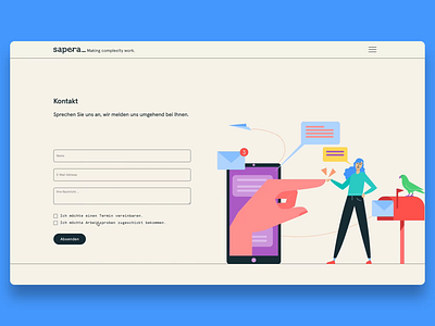 A Delightful Contact Form contact form design design seystem figma forms graphic design illustration input fields interaction design responsive design ui ui design user experience ux ux design webflow