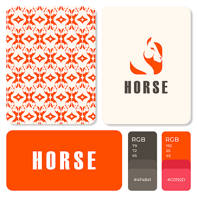 Horse Logo branding design graphic design icon illustration logo logo design logotype vector