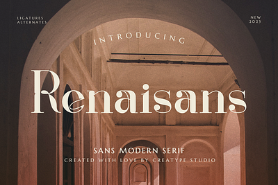 Renaisans Sans Modern Serif elegant