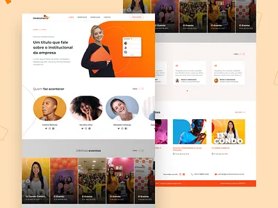 Website Condomínio - Responsivo condo graphic design responsive site ui uidesign web