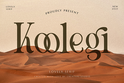Koolegi Lovely Serif elegant