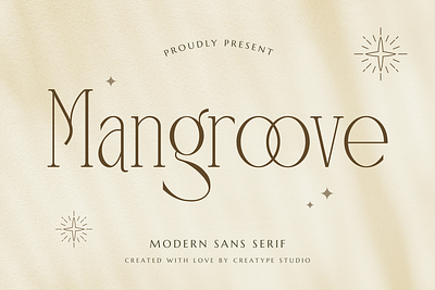 Mangroove Modern Serif elegant