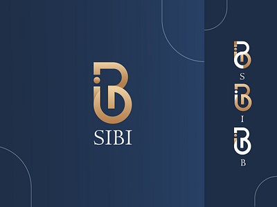 SIBI Identity bold minimalism logo branding company dark blue elegant font logo for logo design logo logo design logo design business logo for design company luxury simple
