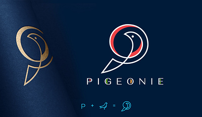 Pietro Gram logo with P logo design