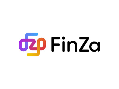 modern logo design for FinZa a b c d e f g h i j k l m n brand development brand identity branding creative logo design letter logo logo design logo identity logo mark logos minimalist logo modern logo mark modern logos o p q r s t u v w x y z professional logo symbol vector