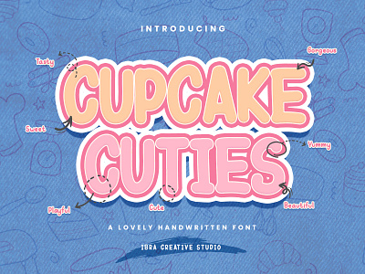 Cupcake Cuties – A Lovely Handwritten Font font