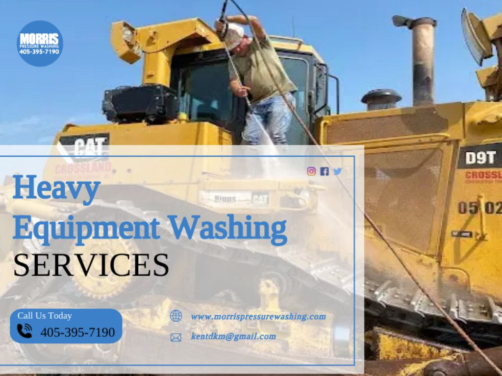 Heavy Equipment Washing by Morris Pressure Washing on Dribbble