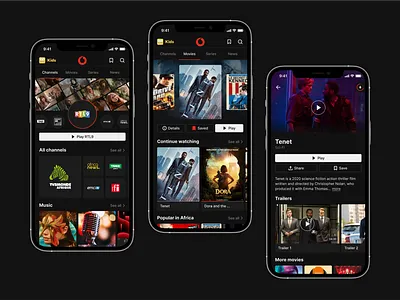 Vodacom - Kids Mode button clean design clear design color palettes kids mode kids view mobile app mobile design mobile ui mobile view stream streaming platform ui ui design user experience user flow user interface video video platform vivid colors