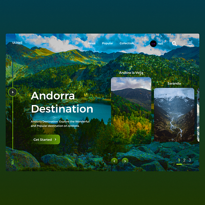 Andorra Web Design 3d andorra animation app appdesign branding design illustration landing page logo motion graphics ui uidesign uiux ux uxdesign web web design website website design