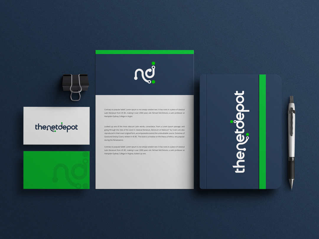 Logo Design - thenetdepot.com branding graphic design logo design logodesigner