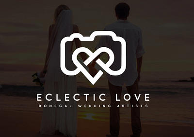 ECLECTIC LOVE couple design graphic design logo love photoshoot romance wedding