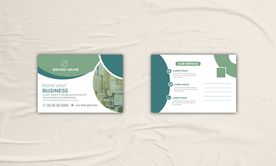 corporate post card banner branding business business card corporate post card flyer graphic design illustration post card poster