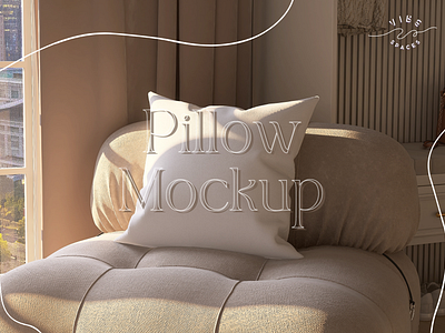 Pillow Mockup cozy pillow creative compositions customizable lighting design presentation design showcase digital art high resolution mockup home decor interior design photoshop customization pillow design pillow mockup print design print mockups print on demand product visualization shadow play textile mockup visual merchandising visual representation