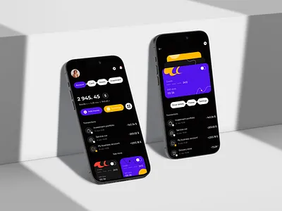 MoneySense - a new way to manage finances📱💸 app business design finance mobile money payment ui ux