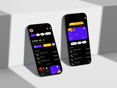 MoneySense - a new way to manage finances📱💸 app business design finance mobile money payment ui ux