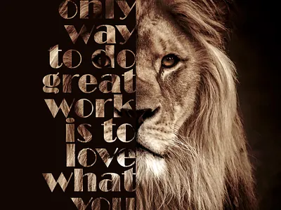 Text portrait effect design graphic design illustration vector