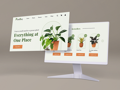 Gardening Landing Page Design branding gardening gardening landing page graphic design green landing page landing page design ui ui design uiux webpage webpage design website website design