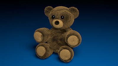 Bear hug 3d 3d modelling graphic design illustration