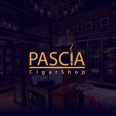 Cigarshop Logo branding design graphic design logo logo design minimal vector