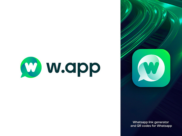 w.app logo concept pt.2 by Wegrow on Dribbble