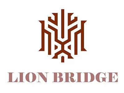 Lion Logo Design branding design graphic design illustration lion lion bridge lion bridge logo lion logo logo logo design logos luxury typography vector