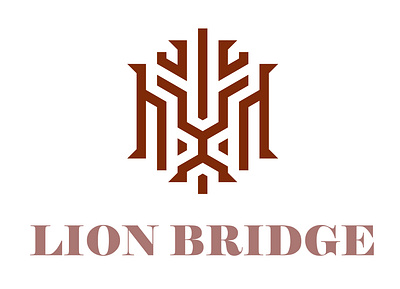 Lion Logo Design branding design graphic design illustration lion lion bridge lion bridge logo lion logo logo logo design logos luxury typography vector