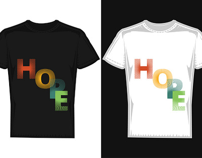 "Hope coloring" T-shirt design. adobe illustrator adobe photoshop design illustration tshirt mockup