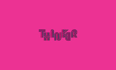 Thinker Logo brain brand clean connection design flow font icon identity letters line logo mark smart symbol think typeface typography wordmark