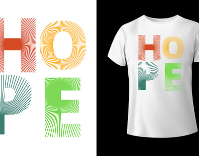 "Hope coloring" T-shirt design adobe illustrator adobe photoshop design illustration tshirt mockup