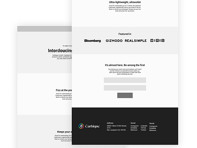 Layouts for Cabrique. 3d branding design figma graphic design logo ui ux webflow