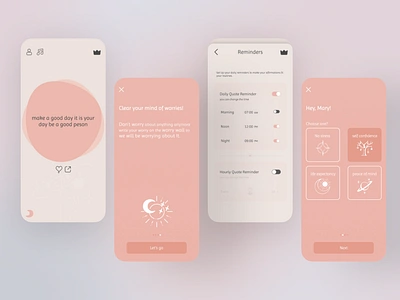 Boho-Meditation app app app design application bohemian boho boho meditation app design graphic design meditation app mobile motion graphics ui ui design user experience user interface ux ux design