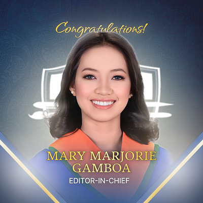 TheSPARK Grad '23 - Mary Marjorie Gamboa design graphic design layout layout and design