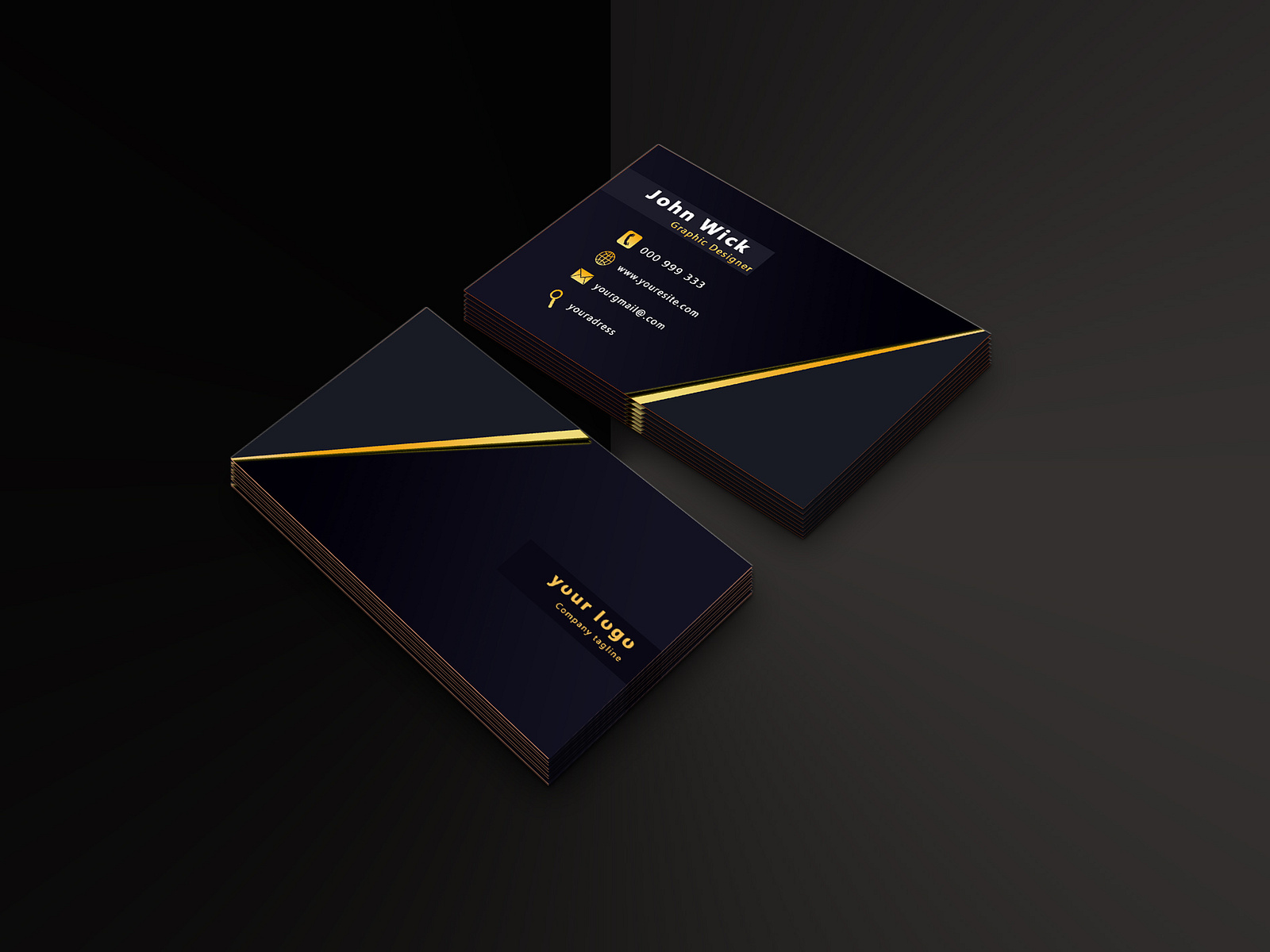 Professional Business Card Design. By Anonto Shah On Dribbble