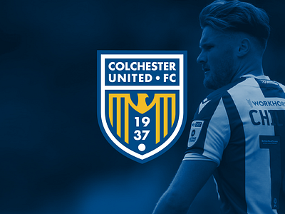 Colchester United - New Branding Concept badge brand identity branding crest design efl flat football graphic design icon illustration logo soccer typography vector