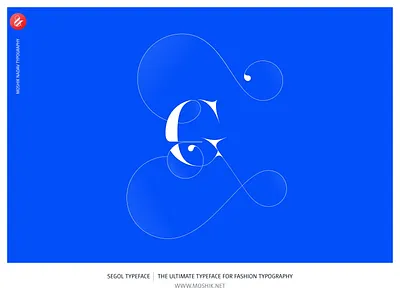 Segol Typeface Alternate G. Designed by Moshik Nadav Typography custom type design elle magazine fonts fashion fonts fashion logo fashion logos fashion magazine fonts fashion magazine typography fashion typeface fashion typography moshik nadav nyc typography segol typeface sexy fonts type design typographer nyc vogue fonts vogue logo