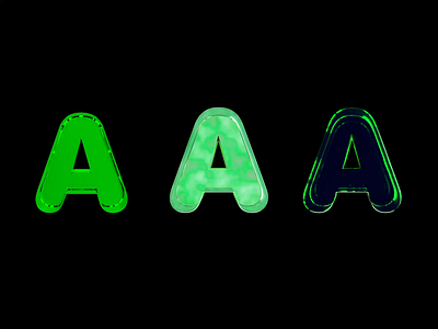 Applace.io logo | 3D letters 3d animation app applace apps appstore branding design graphic design illustration logo motion graphics ui