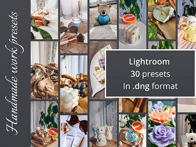 Handmade | Lightroom Presets buy colorful creativemarket design designer dng etsy illustration instagram lidhtroom photoshop presets sale